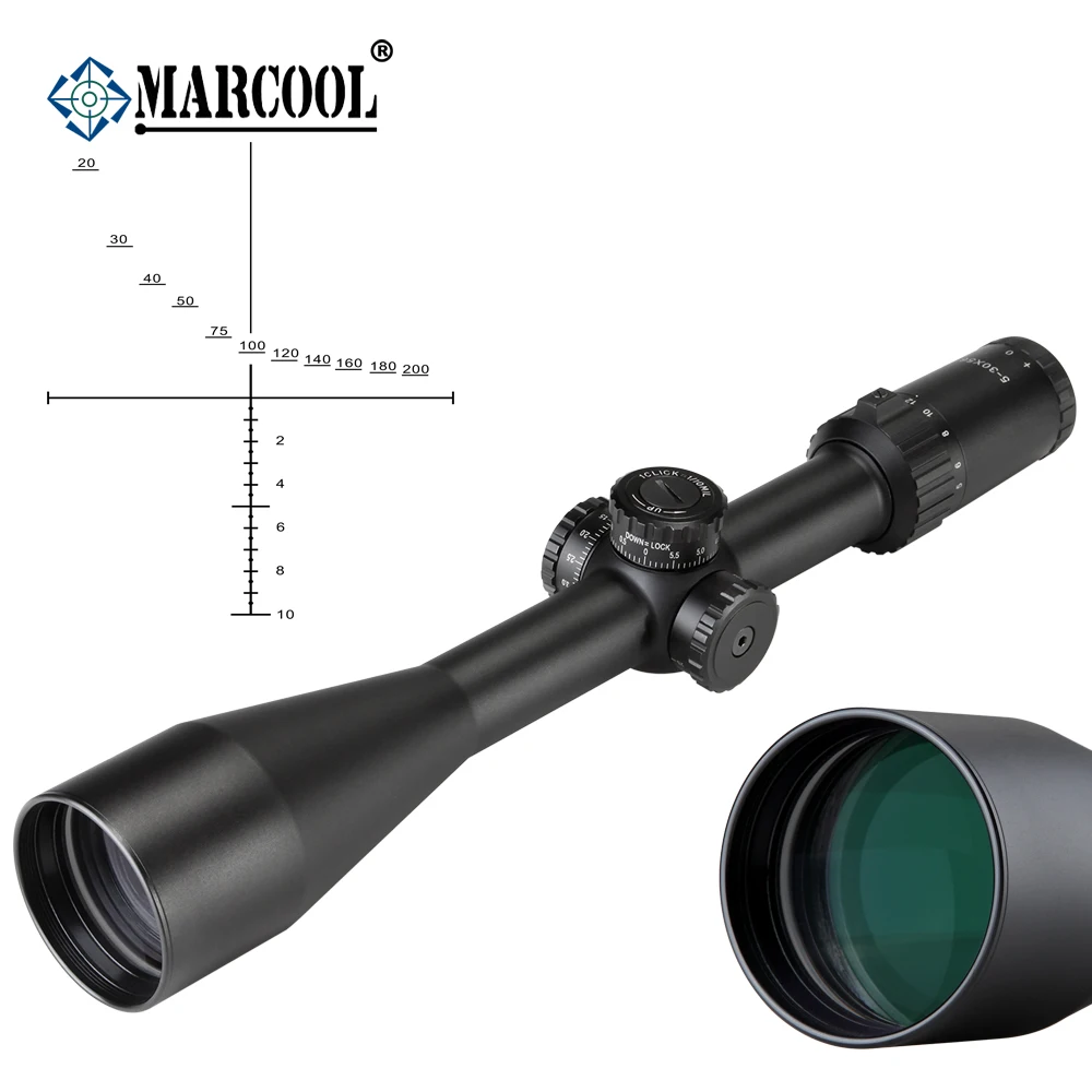MARCOOL 5 30X56 FFP SFL HD оптический прицел 1/10 Mil первое фокусное расстояние цель