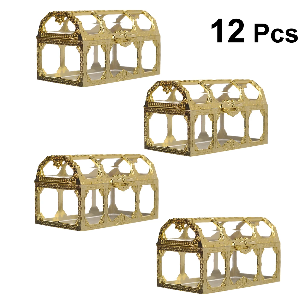 12 шт. 9x5,2x5,5 см творческий Пластик Свадебная коробочка для сладостей Винтаж конфеты Коробки шоколадный подарок коробки для угощений сувенир для свадебной вечеринки