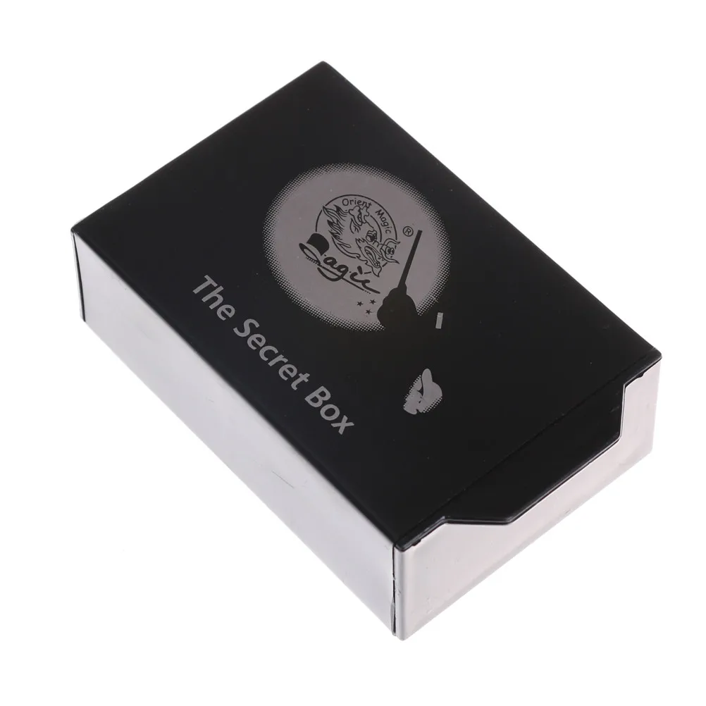 

1 Pc Magic Box Magic Secret Magic Box Tricks Black Box Mysterious Box Objects Disappear Black 11*7*3.5cm