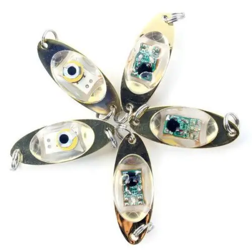 

Flash Lamp LED Deep Drop Underwater Eye Shape Fishing Squid Fish Lure Light