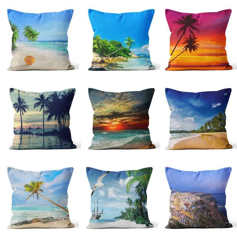 US SELLER beach turtle cushion cover outdoor throw pillow covers 