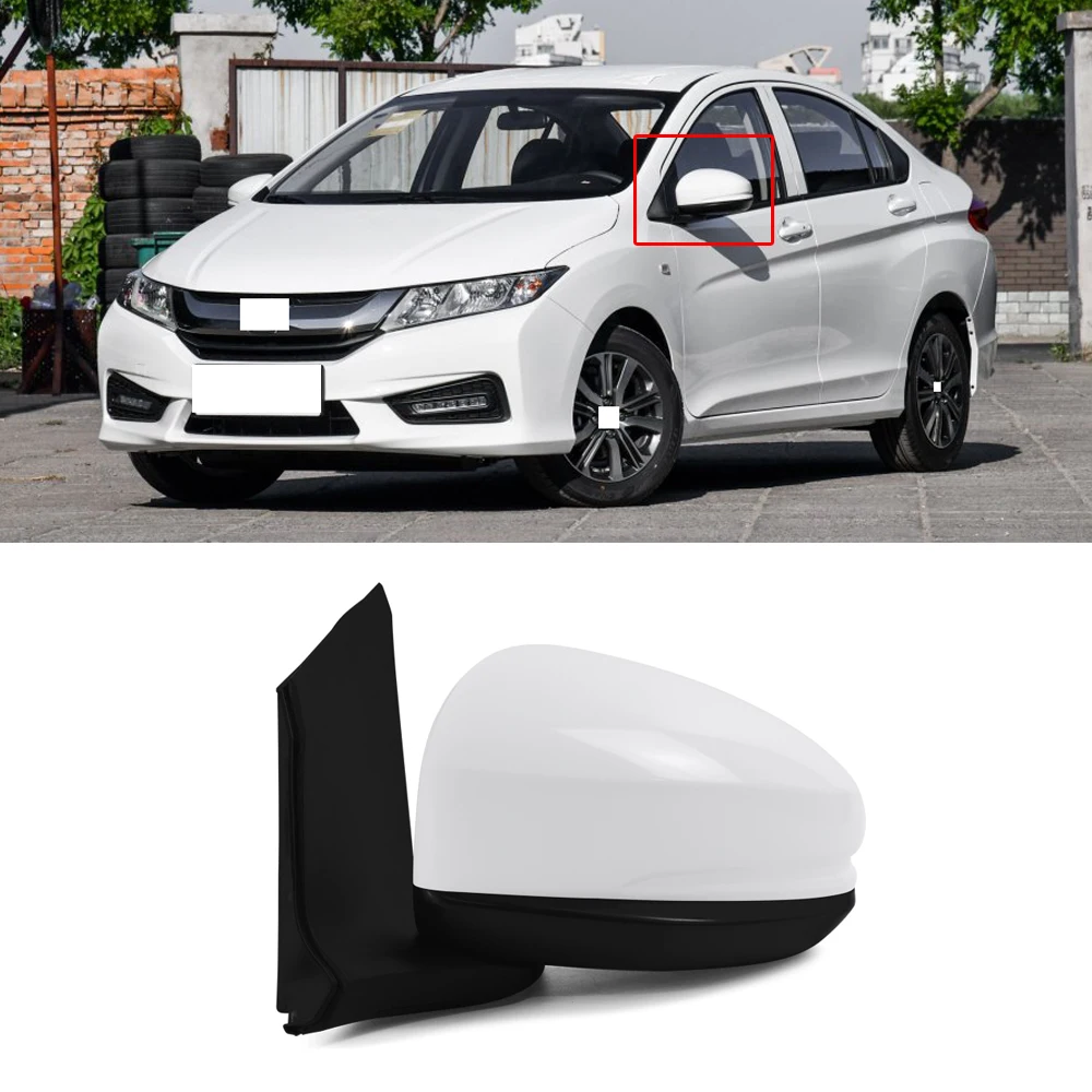 CAPQX 3/5 провод для Honda City GM6 внешнее зеркало заднего вида боковое зеркало заднего вида в сборе