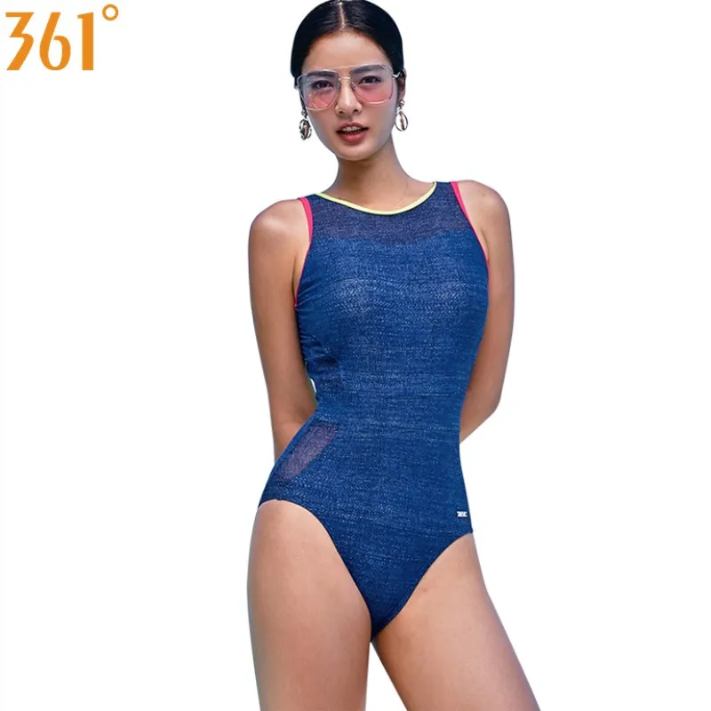 361 One Piece Bathing Suit Women Swimsuit Sport Swimwear Sexy Swimming Suit for Women Monokini Female Swimwear Girls Bikini