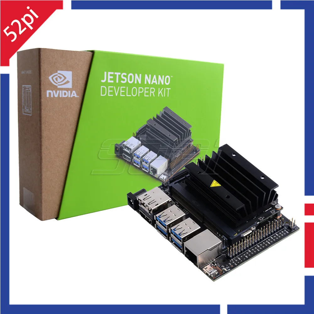Комплект нано разработчика NVIDIA Jetson 52pi 64 битный ARM CPU 128 ядер интегрированный для
