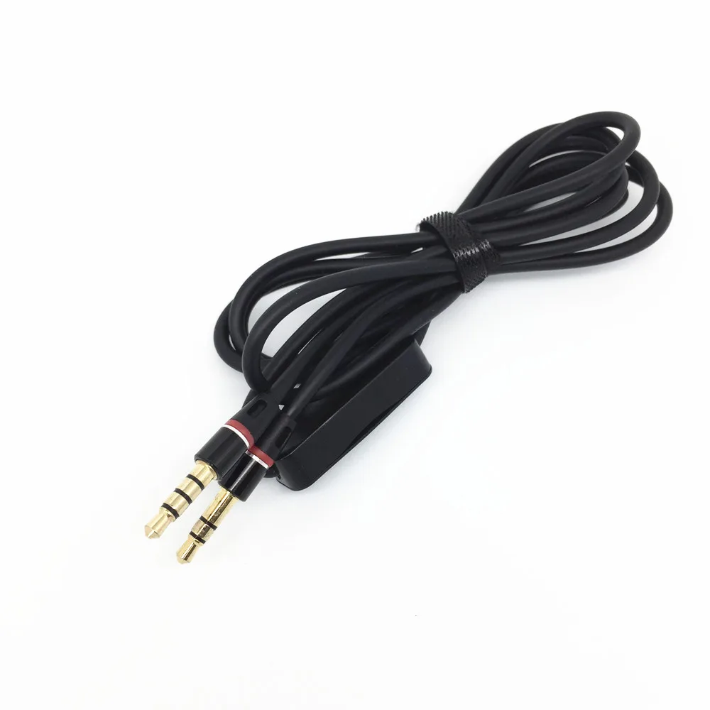 

3.5mm Audio Cable Cord with MIC for Audio-Technica ATH-ANC7 B SViS Headphone