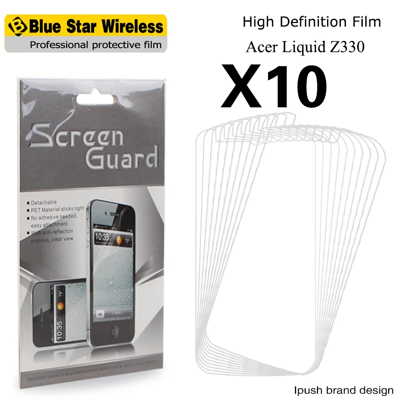 10Pcs/ lots 0.2 mm front HD High Clear screen protector for Acer Liquid Z330 | Мобильные телефоны и аксессуары