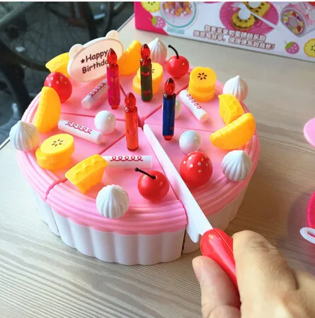Coupe Gateau D Anniversaire Bricolage Gateau De Fruits Jouet