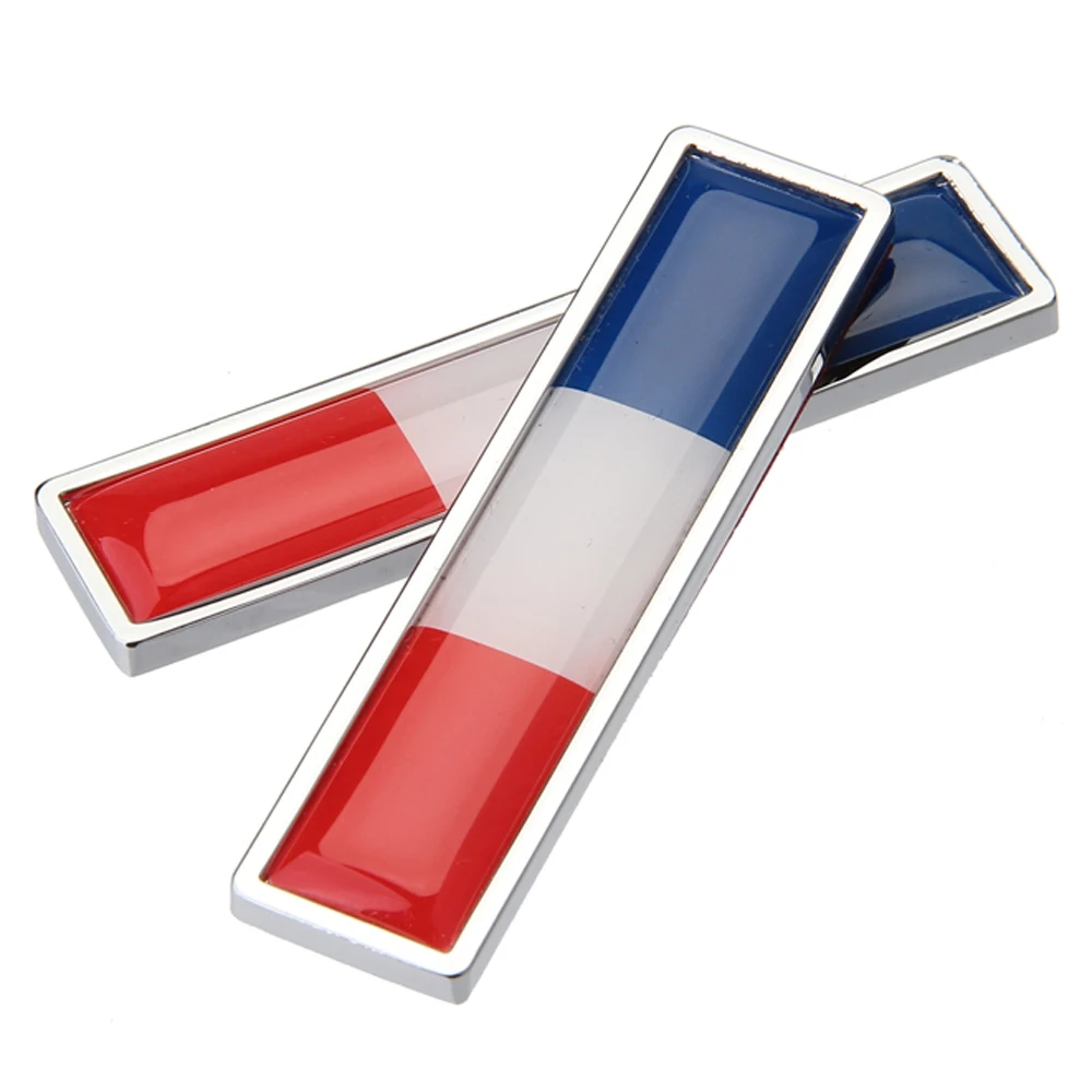 

France Flag Car Decoration Decal Side Door Sticker For Peugeot 206 307 308 Bmw E46 E90 Mercedes Renault Mini Cooper Volkswagen