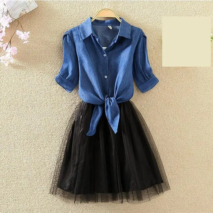 

Brzfmrvl Women vintage summer dress two pieces set pleated short sleeve female big casual dress adjustable strap t shirt dress