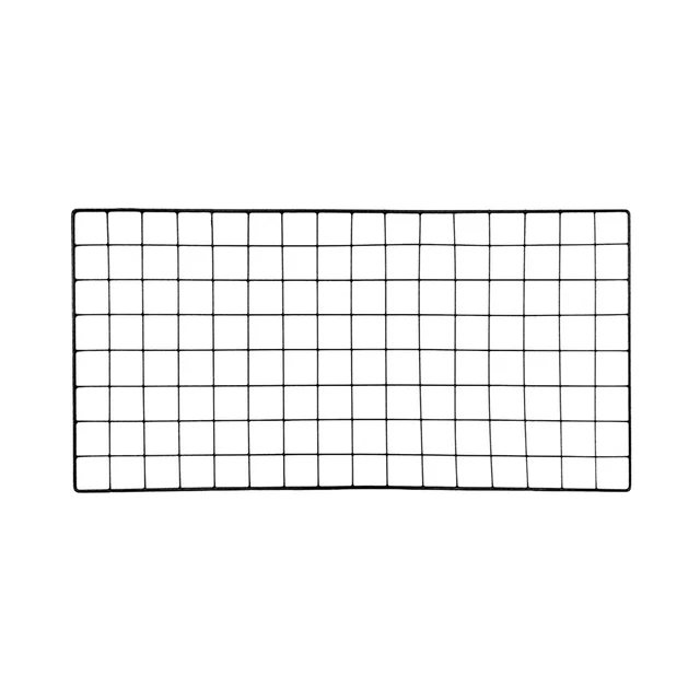 Metal Grid Wall Mesh Grid Hanging Photo Frame Bedroom Living Room Iron