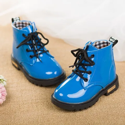 Г. Весенние новые детские модные ботинки для маленьких девочек от 1 до 11 лет детские ботинки на шнуровке высококачественная повседневная спортивная обувь - Цвет: 2