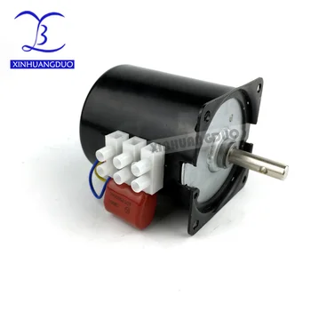 

220v/28W 40rpm AC synchronous motor,High torque gear motor, AC gearbox motor,free shipping