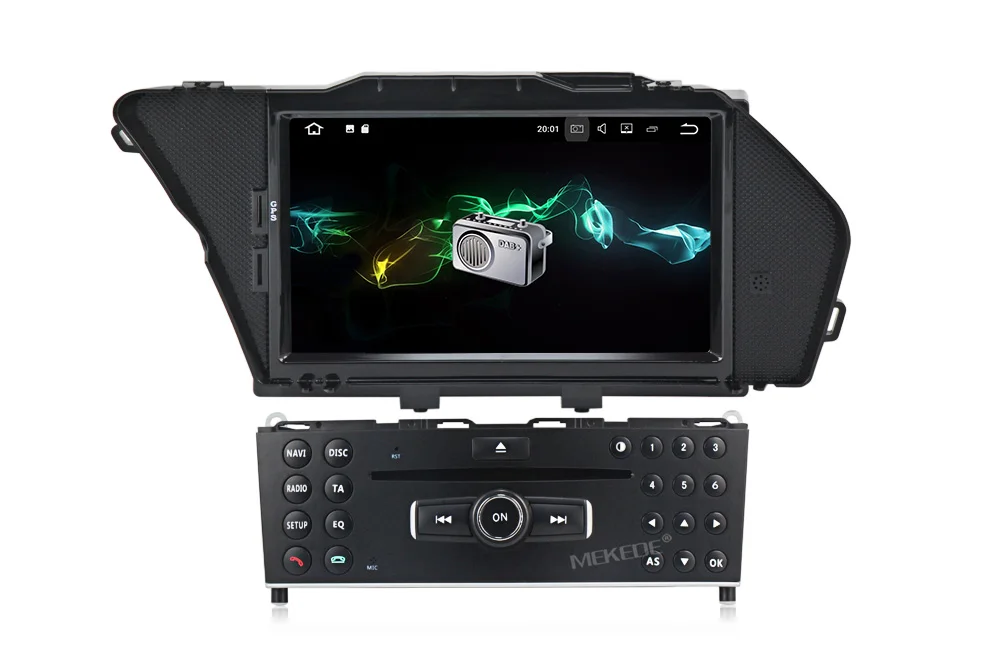 PX3 RK3188 android 8,1 четырехъядерный Автомобильный gps dvd-плеер для BENZ GLK X204 GLK 300 GLK 350 включая canbus wifi bluetooth радио