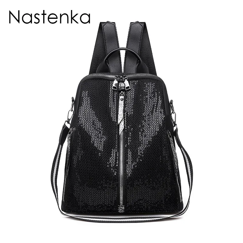 

Women Sequins Backpack Shoulder Bag Women Travel Backpack School Bag For Teenager Girls Backpacks Sac a Dos Ladies Backpacks
