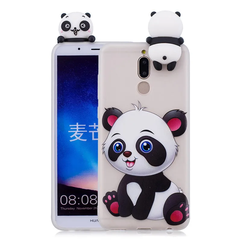 Funda Mate 10 Lite para Huawei Mate 10 Lite funda para Huawei Mate 10 Pro 3D silicona muñecas juguetes dibujos animados suave TPU Fundas