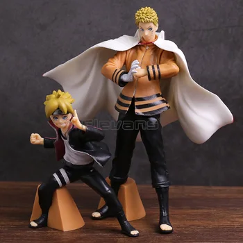 

BORUTO NARUTO NEXT GENERATIONS Uzumaki Naruto & Boruto PVC Figures Toys 2pcs/set