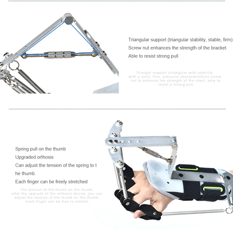 Регулируемый Палец шина протектор медицинские запястья ортопедические реабилитационный тренажер сухожилия упражнения для инсульта гемиплегии