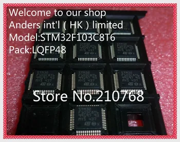 

50pcs/lot STM32F103C8T6 STM32F103C8 STM32 F103C8T6 STM32F103 QFP-48