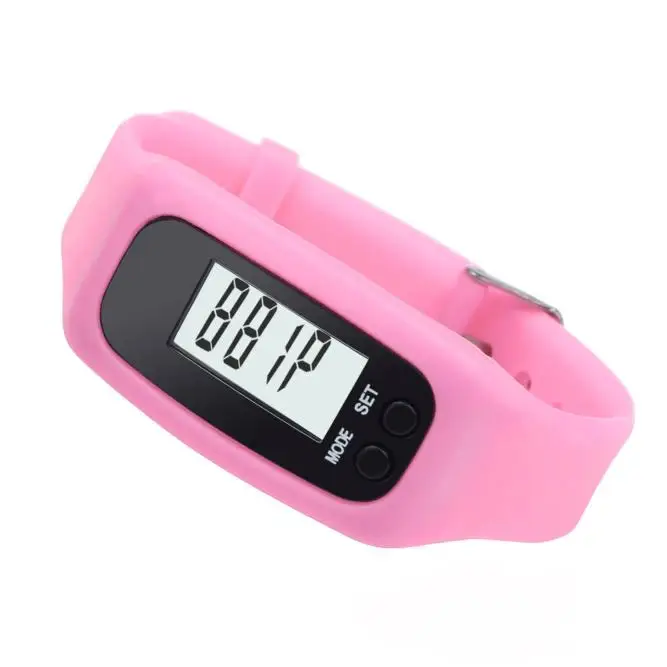 Лидер продаж, светодиодный женские часы с цифровым шагомером, шаговым бегом, шаговым шагом, счетчиком калорий, браслет, Reloj de dama, Wd3sea1