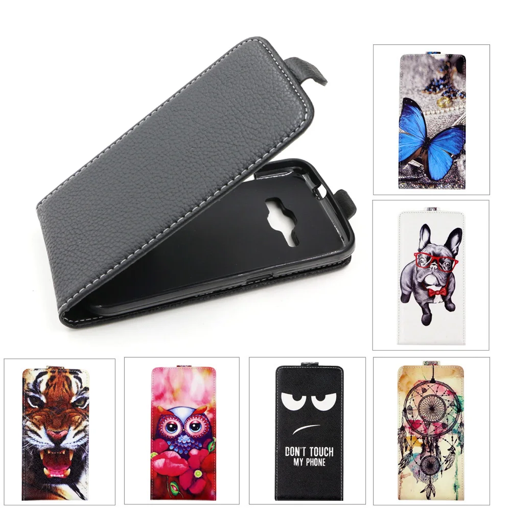 

Flip Leather case For Samsung Galaxy J1 2016 J120 J 120 J120f Back cover Fashion Cartoon Painting Phone Cover J1 2015 J100