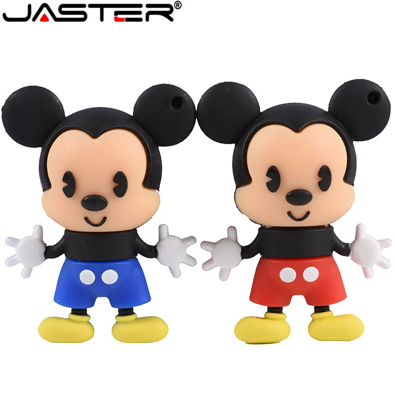 

JASTER Mickey and Goofy Pluto USB 2.0Flash Drive pen drive Animal cartoon pendrive 4GB/8GB/16GB/32GB exquisite pendrive funny US