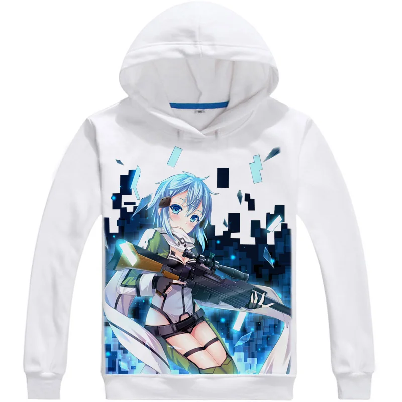 Обувь для вечеринки в Стиле косплей Sword Art онлайн косплей Толстовка Kirito Kirigaya), Арка «призрачная пуля»(ggo) толстовка с капюшоном, толстовки куртка в стиле аниме пальто с капюшоном 17 стилей