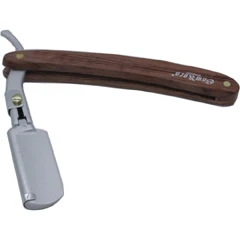 Японские VG-10HZ Лезвия для мужчин для бритья Ручной Прямой бритвенный набор черное дерево ручка Парикмахерские бритвы складные ножи 2 медные головки