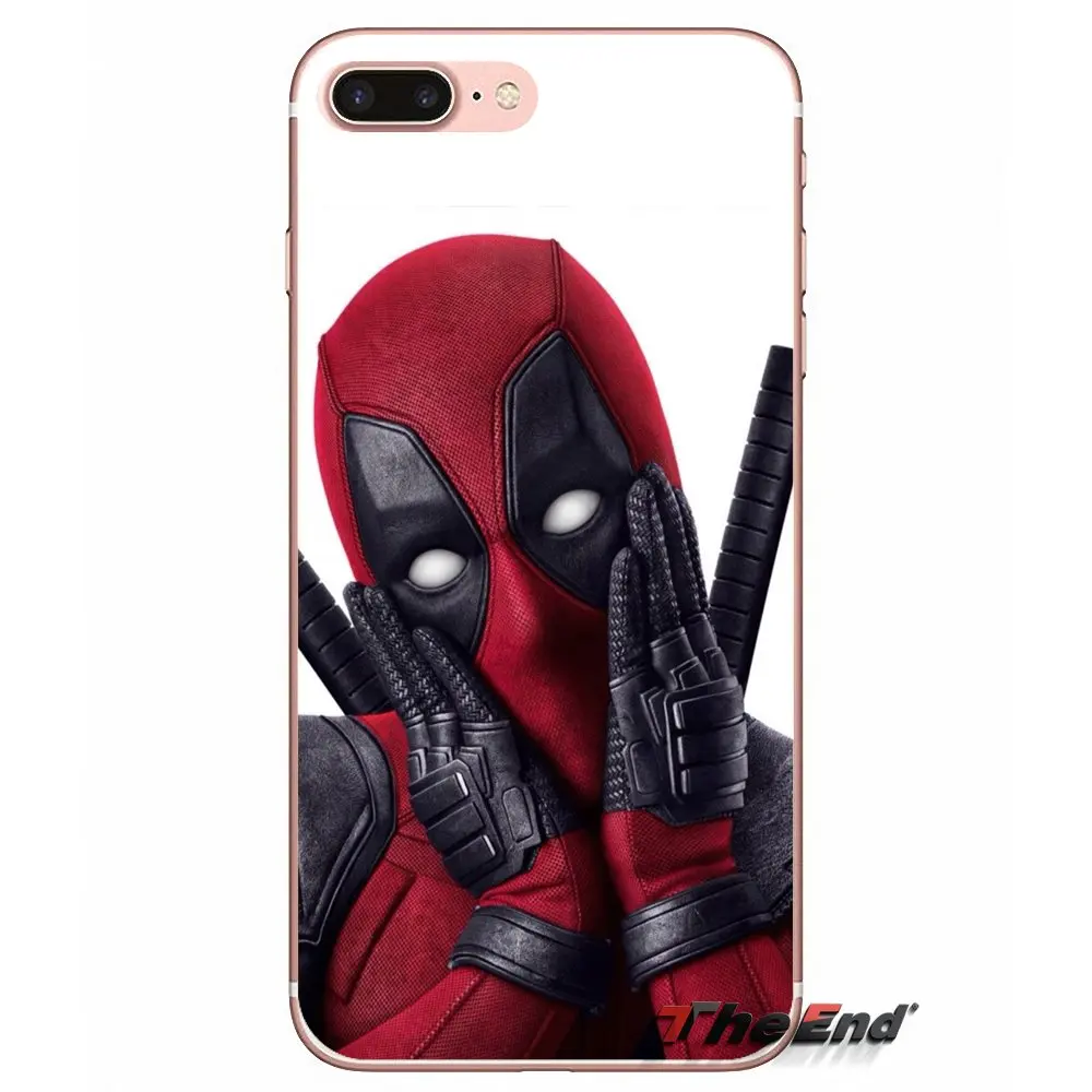 Прозрачный чехол Super hero Deadpool для Huawei P Smart Y6 Pro P8 P9 P10 Nova P20 Lite Mini 2017 SLA L02 L22