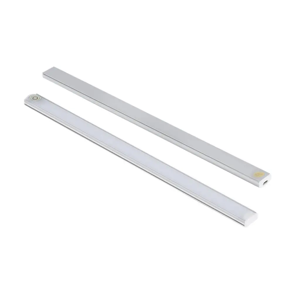 

Thin Touch Dimming Smart Motion Sensor USB LED Wall Lights Night 21 Bar Light Personality for Pathway Staircase Wall Fridge