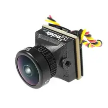 FPV камера Caddx Turbo EOS2 1200TVL 2,1 мм 1/3 CMOS 16:9 4:3 Мини FPV камера Micro Cam NTSC/PAL для радиоуправляемого дрона FPV
