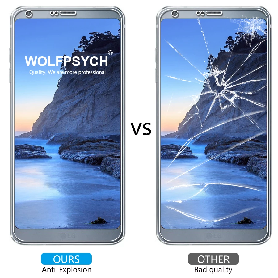 WOLFPSYCH 2 шт./лот не полное покрытие закаленное Стекло для LG G6 9 H 2.5D Экран протектор