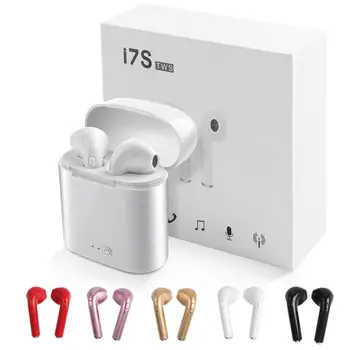 

I7S TWS binaural wireless with charging stand Bluetooth headset headset FOR: Android iphone Samsung millet Huawei headset