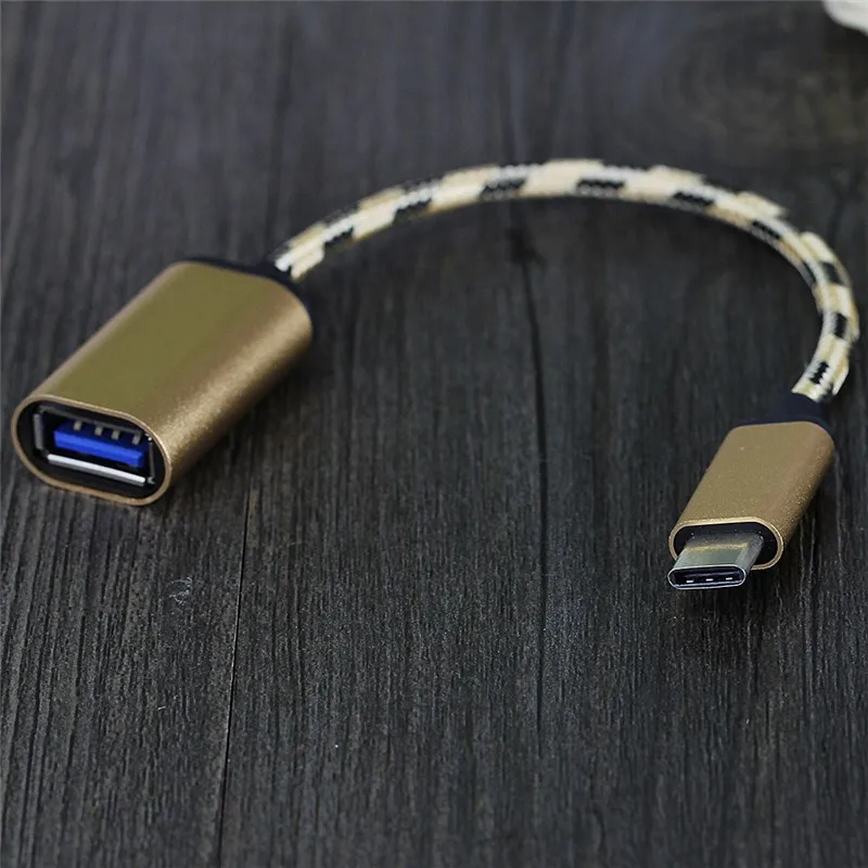 SIANCS сплав нейлон USB C тип-c для OTG Кабель-адаптер разъем для передачи данных для Macbook для Letv Max для Xiaomi 5 MIi 5 4C samsung