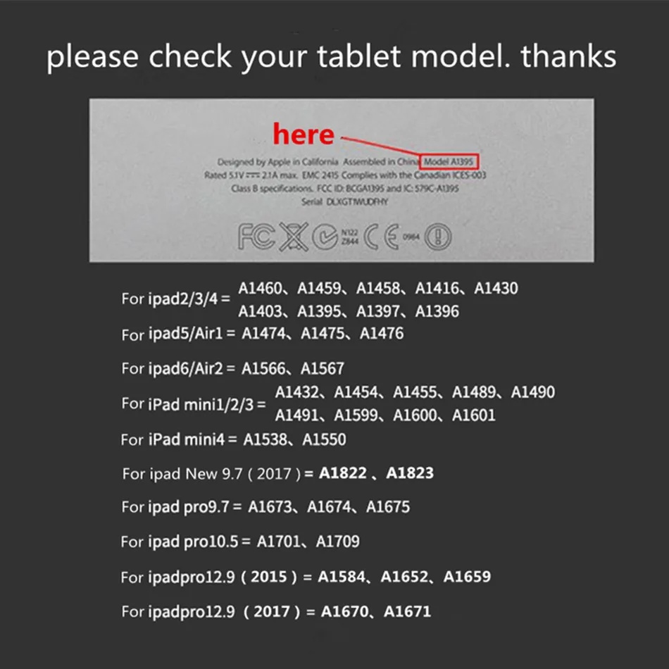 ipad model