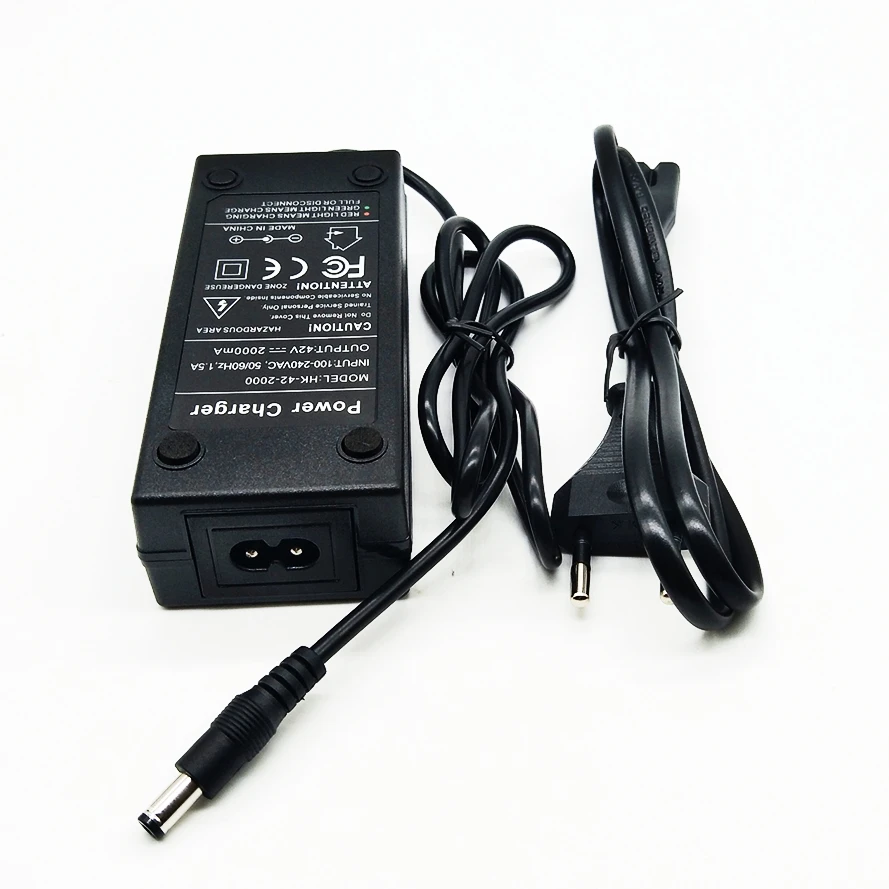 Liitokala 36V 2A /3A battery charger Output 42V 2A/3A Charger Input 100-240 VAC Lithium Li-ion Charger For 10S 36V battery charger