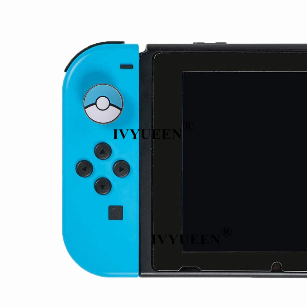 IVYUEEN для Nintend переключатель NS JoyCon аналоговый защитная накладка джойстик шапки для Joy-Con контроллер Pokeball Красный Синий Ручка крышка