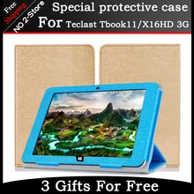 Fashion Protective sleeve For Teclast Tbook11, Luxury PU leather case For Teclast X16HD 3G Dual system/X16plus 10.6 inch tablet