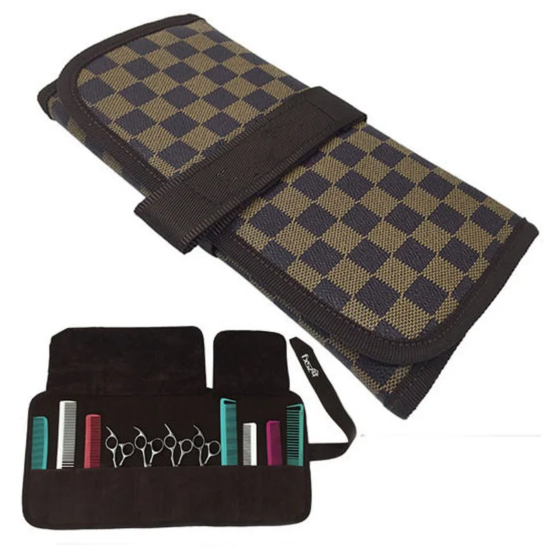 Professional Salon hairdressing scissor pouch Comb Tool Storage Canvas