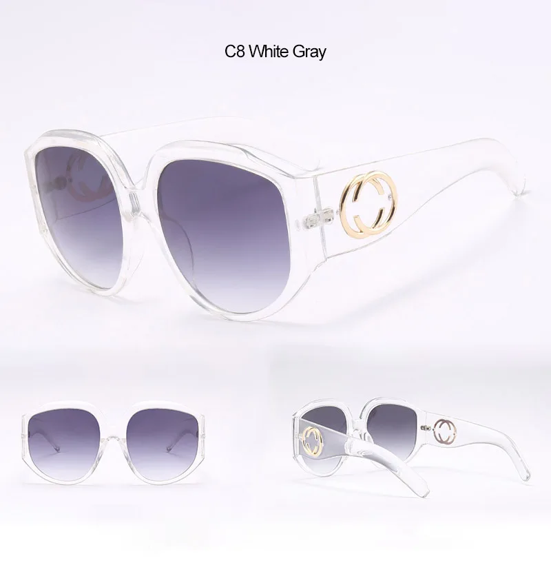 Emosnia новые роскошные негабаритные квадратные очки женские солнцезащитные очки большой бренд оправа солнцезащитных очков для женских очков красный прозрачный розовый
