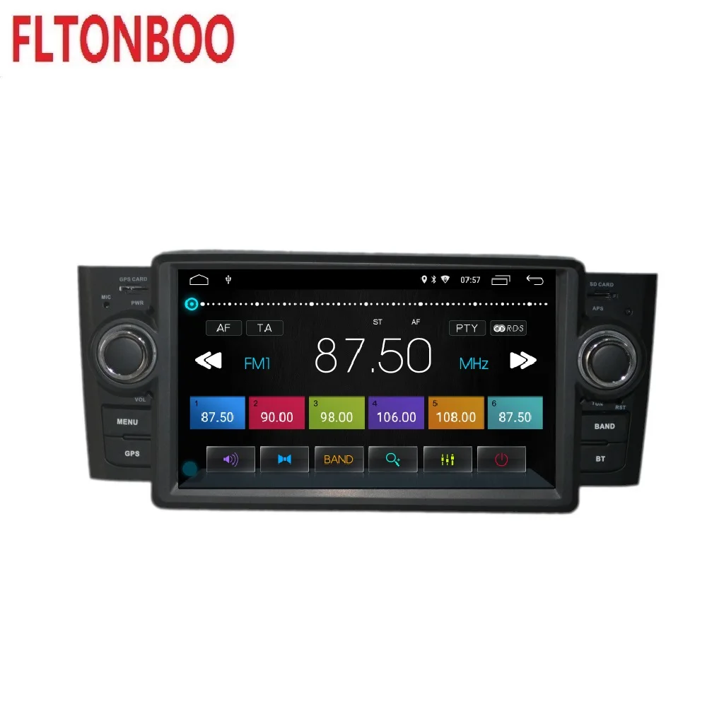 Clearance 7 inch 2 din android 9 car DVD gps navigation for fiat LINEA,radio,wifi,quad core,English,russian,french 9