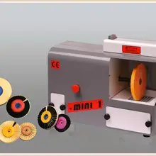 Горячая 220 V инструмент для полировки ювелирных изделий скамейка щетка для полировки машина с экстрактором пыли