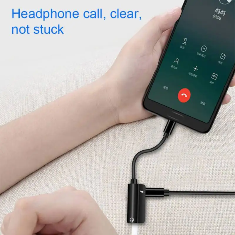 

Aux 3.5 Jack Headphone Adapter USB Type C to 3.5mm Earphone Adapter Charger USB-C Audio Cable For Xiaomi Mi 8 USB3.1 Fast Charge