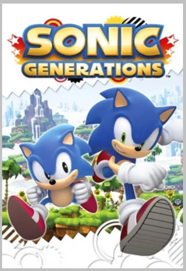 

5x7FT Sonic Generations Castle Custom Photo Studio Backdrop Background Vinyl 220cm x 150cm