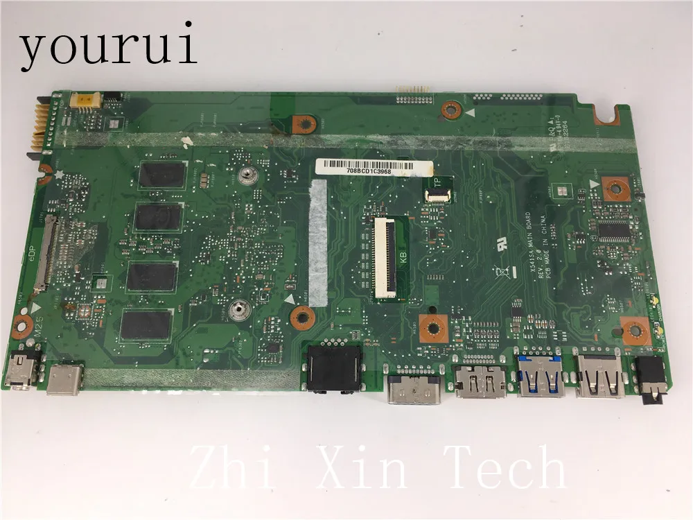 yourui For ASUS X541 X541S X541SA Laptop Motherboard N3710 CPU 4GB RAM REV 2.0 Tested working good