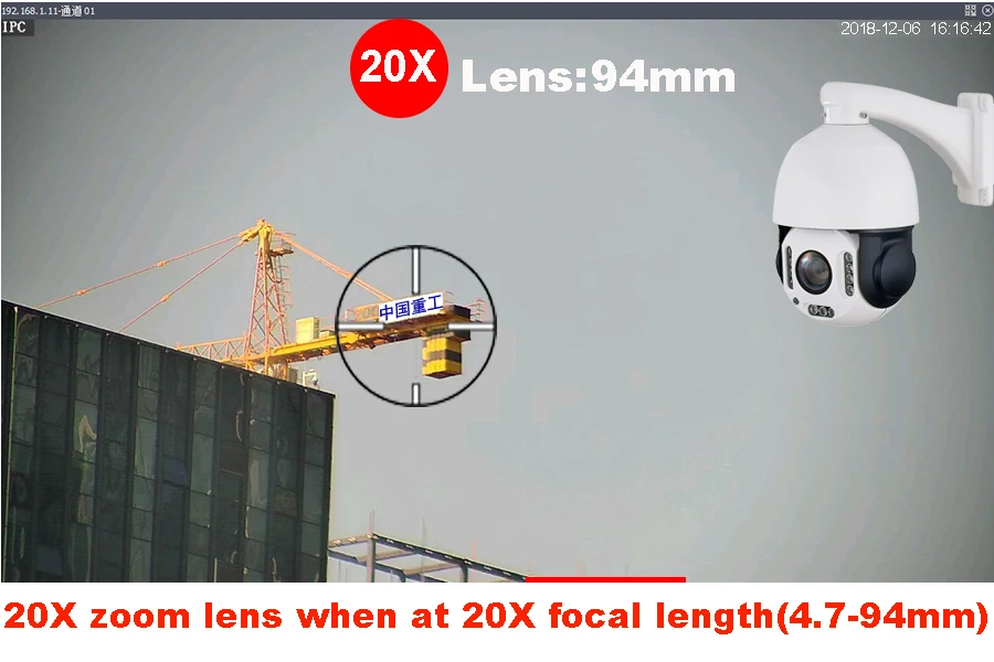 IP Wireless Camera Outdoor Speed Camera Dome Wifi Security CCTV Waterproof Auto Tracking PTZ High Speed Dome IP Camera Audio