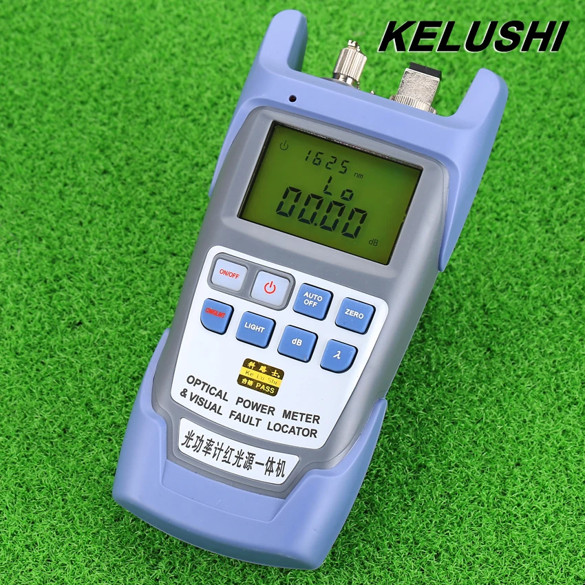 KELUSHI All IN ONE FTTH Fiber Optical Power Meter 70 To 10dbm And 10mw 10km Fiber