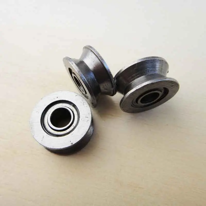 30PCS V belt pulley bearing metal drive pulley ball bearings DIY model