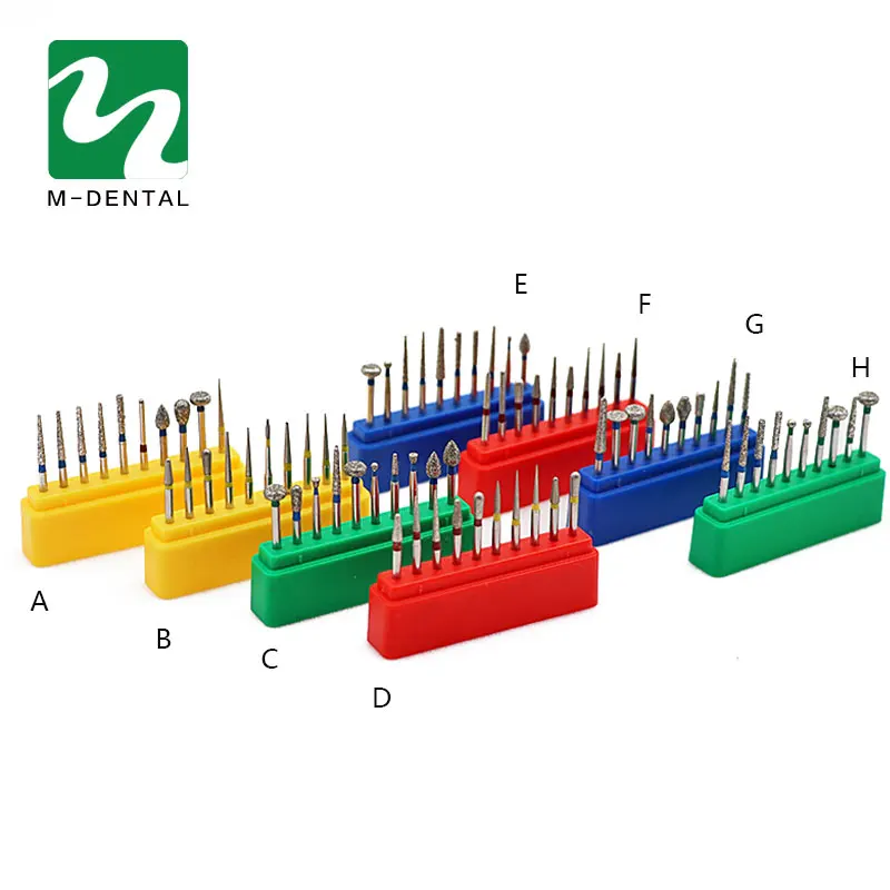 10 шт./кор. стоматологический высокой Скорость Бур Алмазный Полировочный диск подготовка зубов Бур стоматологическое оборудование