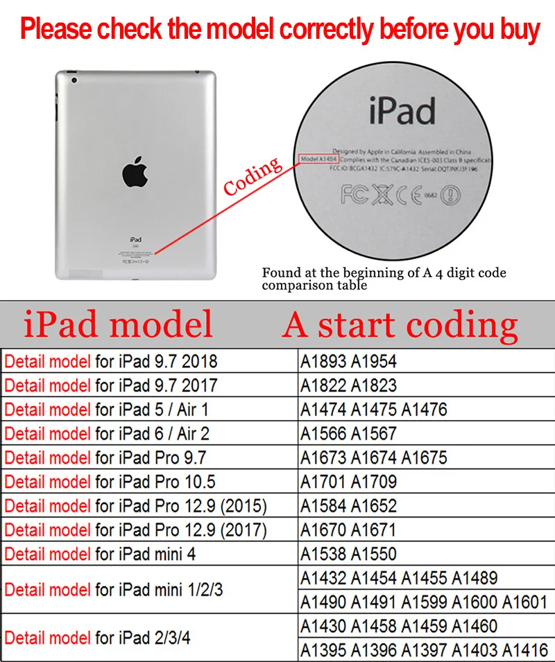 Защитный чехол для планшета для iPad 9,7, смарт-чехол для iPad Air 1 2 с Умной функцией пробуждения сна, чехол для iPad 2/3/4