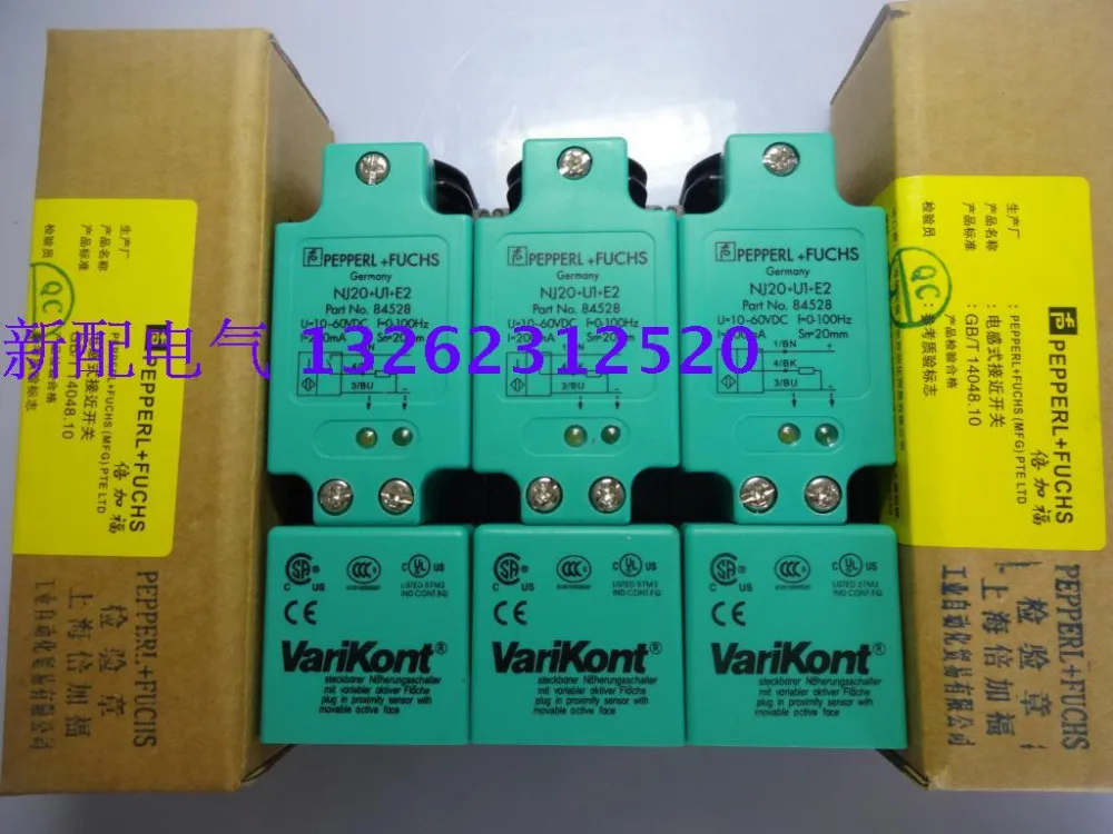 NCN/NCB/NBN/NBB/NJ15/20/30/40-U1-E/E2/A/A2 новый высококачественный P &amp F индуктивный датчик